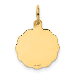 14k Yellow Gold Wedding Bells Charm XAC460