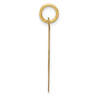 14k Yellow Gold A Date To Remember Charm XAC557