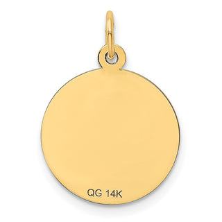 14k Yellow Gold Happy Anniversary Charm XAC570