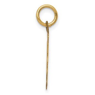 14k Yellow Gold Happy 5th Anniversary Charm
