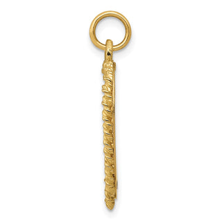 14k Yellow Gold Happy 20th Anniversary Charm XAC582