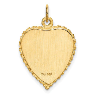 14k Yellow Gold 50th ANNIVERSARY Charm XAC583