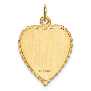14k Yellow Gold 50th ANNIVERSARY Charm XAC583