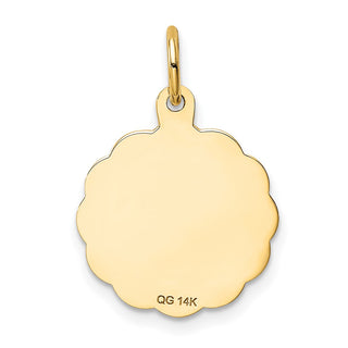 14k Yellow Gold Special Daughter Charm