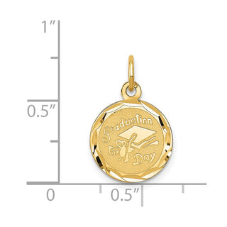 14k Yellow Gold GRADUATION DAY Cap Charm XAC680