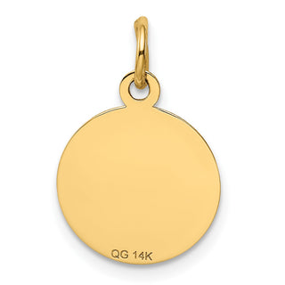 14k Yellow Gold Graduation Day Charm XAC681