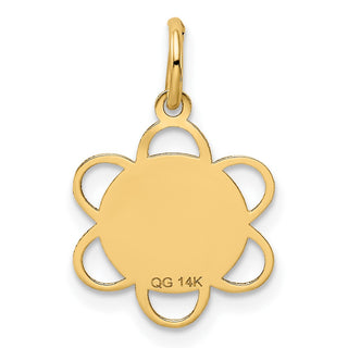 14k Yellow Gold Graduation Day Charm XAC685