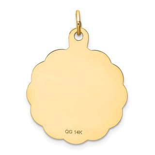 14k Yellow Gold Graduation Day w/Diploma Charm XAC702