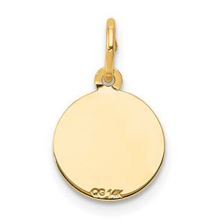14k Yellow Gold Holy Communion Charm XAC710