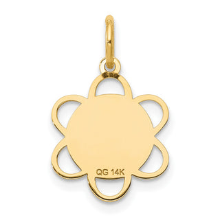 14k Yellow Gold Holy Communion Charm XAC711