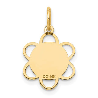 14k Yellow Gold Holy Communion Charm XAC711