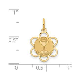 14k Yellow Gold Holy Communion Charm XAC711