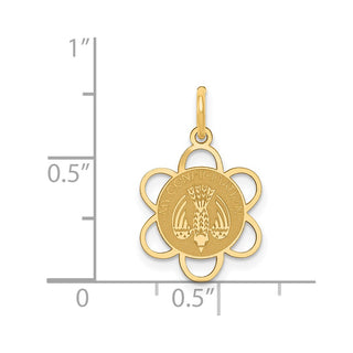14k Yellow Gold My Confirmation Charm XAC722