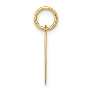 14k Yellow Gold My Confirmation Heart Disc Charm
