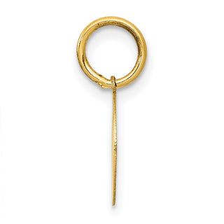 14k Yellow Gold Small Baptism Charm