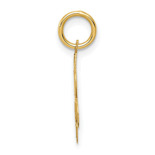14k Yellow Gold SWEET 16 Disc Charm XAC746