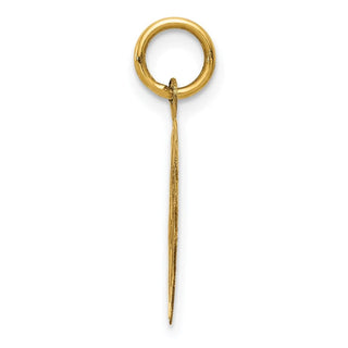 14k Yellow Gold SWEET 16 Disc Charm XAC748