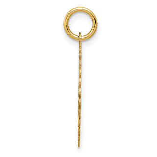 14k Yellow Gold SWEET 16 Disc Charm XAC751