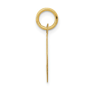 14k Yellow Gold Happy Birthday Disc Charm