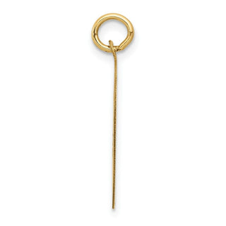 14k Yellow Gold Chihuahua Disc Charm