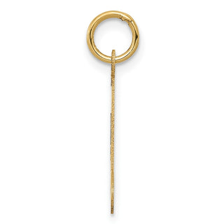 14k Yellow Gold Polished Musical Note Charm XAC927