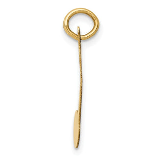 14k Yellow Gold Polished Musical Note Charm XAC929