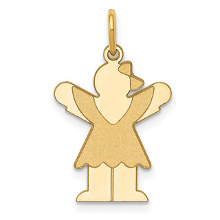 14k Yellow Gold Kid Charm XK1090Y