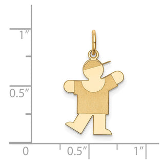 14k Yellow Gold Kid Charm XK1092Y