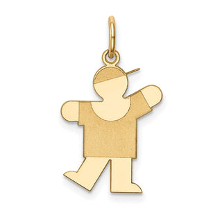 14k Yellow Gold Kid Charm XK1092Y