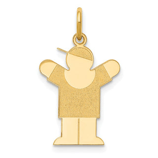 14k Yellow Gold Kid Charm XK1094Y