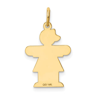 14k Yellow Gold Kid Charm XK1095Y