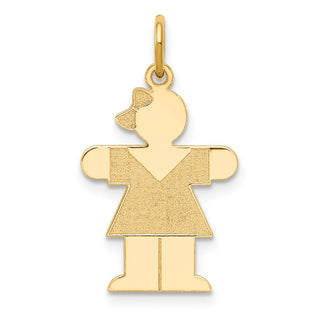 14k Yellow Gold Kid Charm XK1095Y