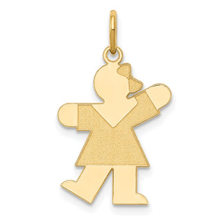 14k Yellow Gold Kid Charm XK1096Y