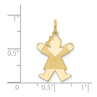 14k Yellow Gold Kid Charm XK1097Y