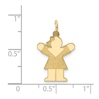14k Yellow Gold Kid Charm XK1098Y