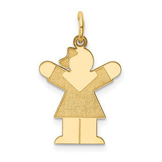 14k Yellow Gold Kid Charm XK1098Y