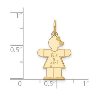 14k Yellow Gold Kid Charm XK1103Y