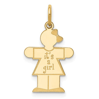 14k Yellow Gold Kid Charm XK1103Y