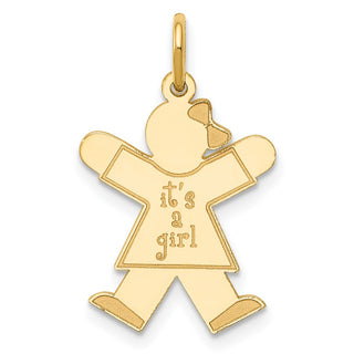 14k Yellow Gold Kid Charm XK1105Y