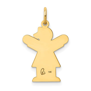 14k Yellow Gold Kid Charm XK1106Y
