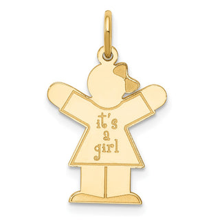14k Yellow Gold Kid Charm XK1106Y