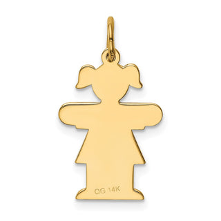 14k Yellow Gold Kid Charm XK1107Y