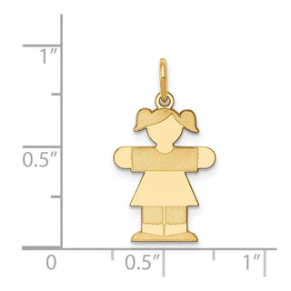14k Yellow Gold Kid Charm XK1107Y