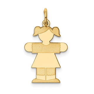 14k Yellow Gold Kid Charm XK1107Y