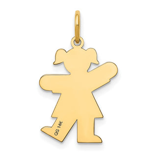 14k Yellow Gold Kid Charm XK1108Y