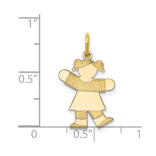 14k Yellow Gold Kid Charm XK1108Y