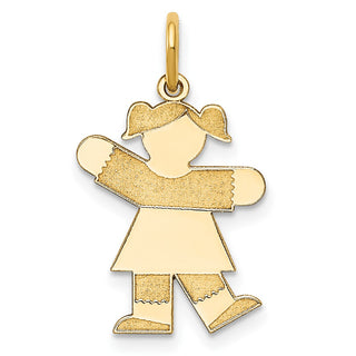 14k Yellow Gold Kid Charm XK1108Y