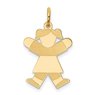 14k Yellow Gold Kid Charm XK1109Y