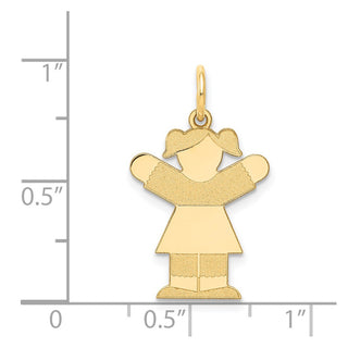14k Yellow Gold Kid Charm XK1110Y