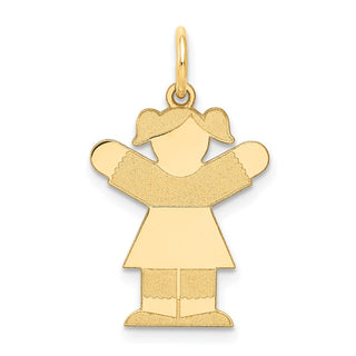 14k Yellow Gold Kid Charm XK1110Y